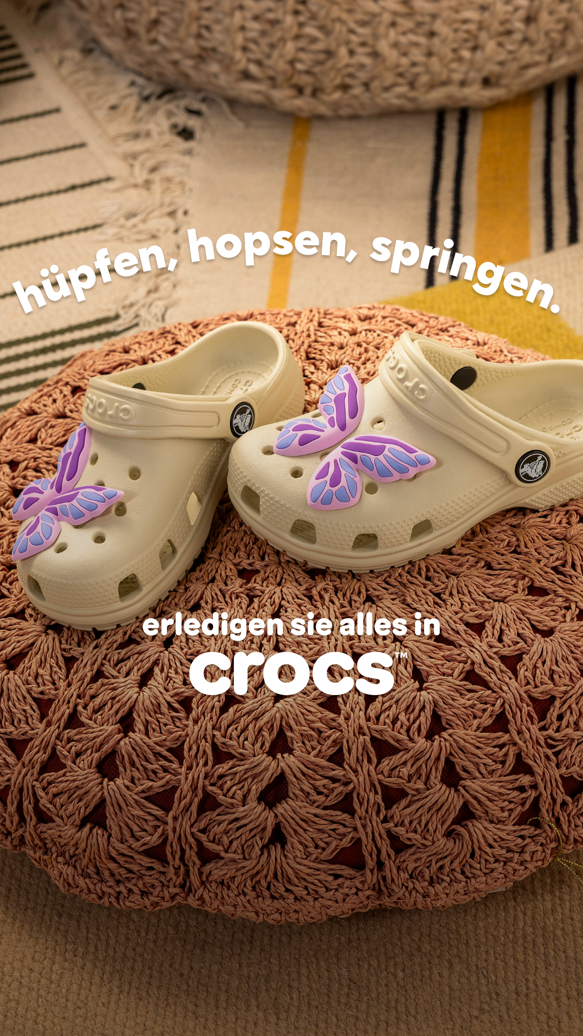 Crocs Facebook ad