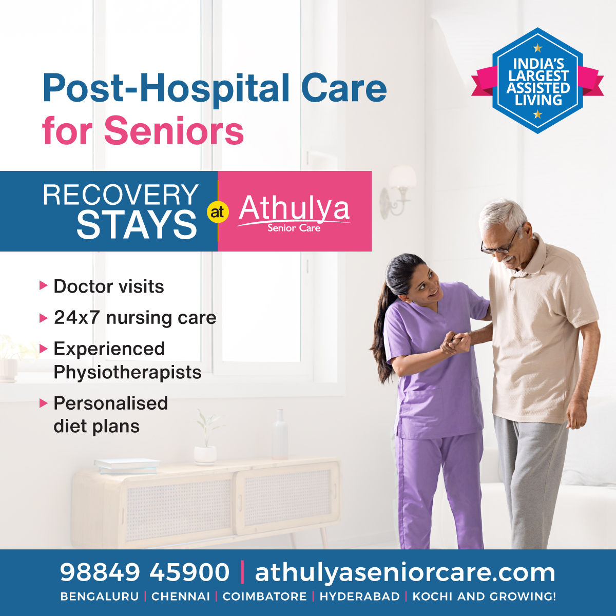 Athulya Assisted Living Facebook ad