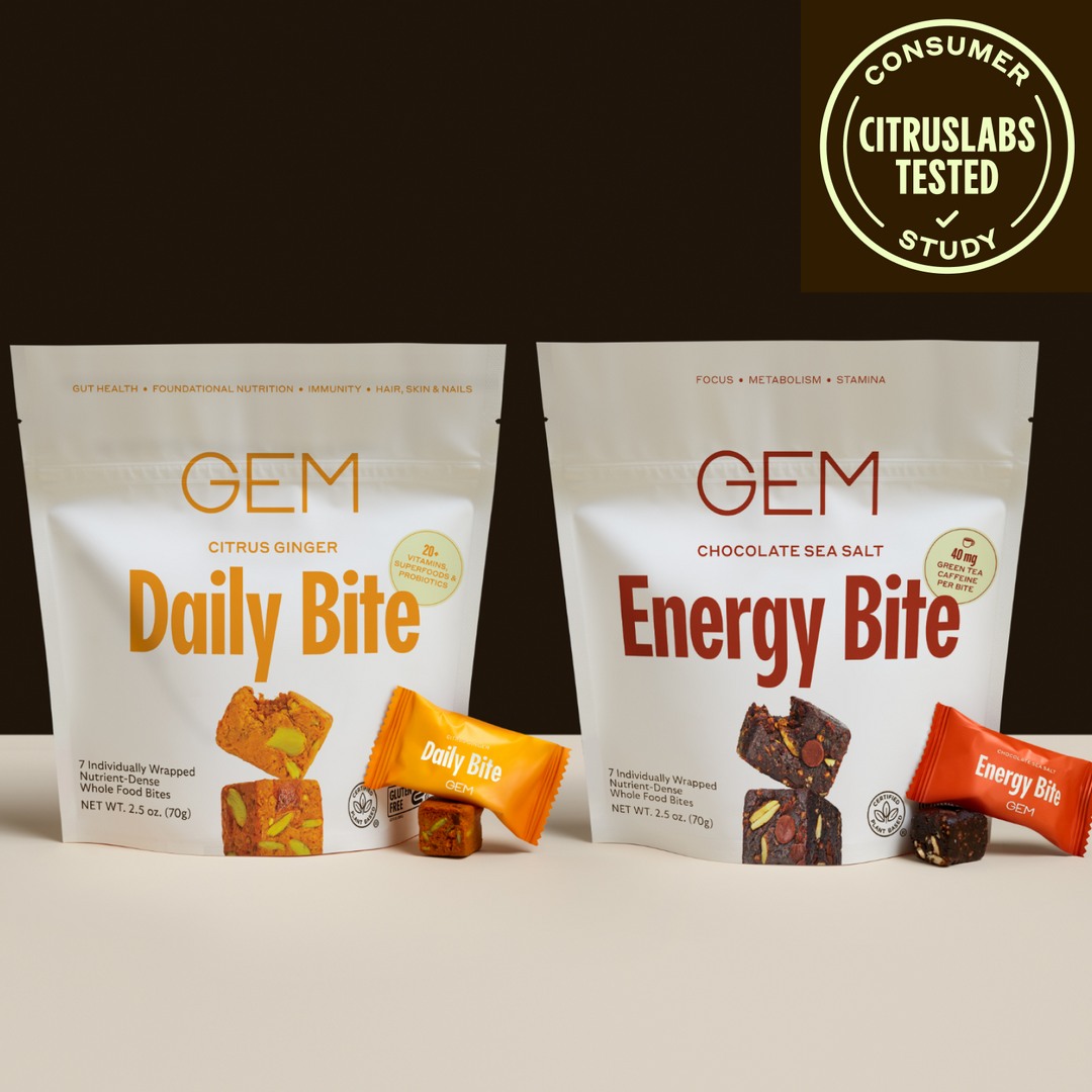 GEM Facebook ad: Is your vitamins doing anything besides creating expensive…