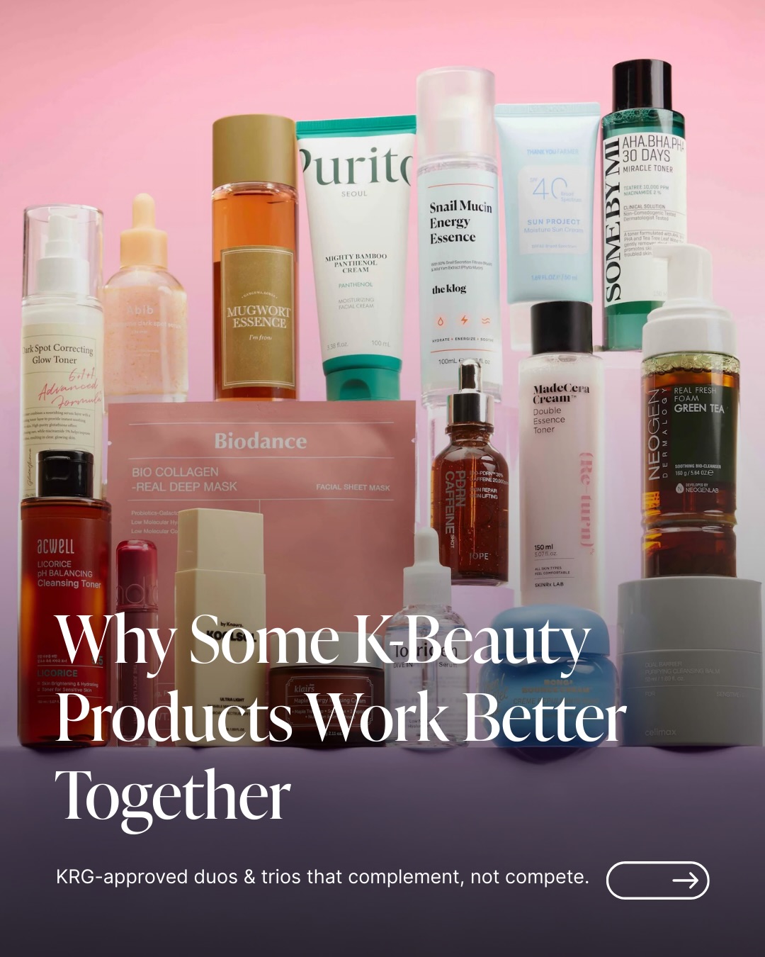 K-Beauty Real Gems Facebook ad