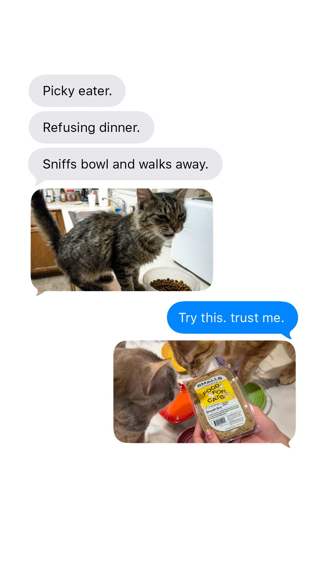 Smalls Facebook ad