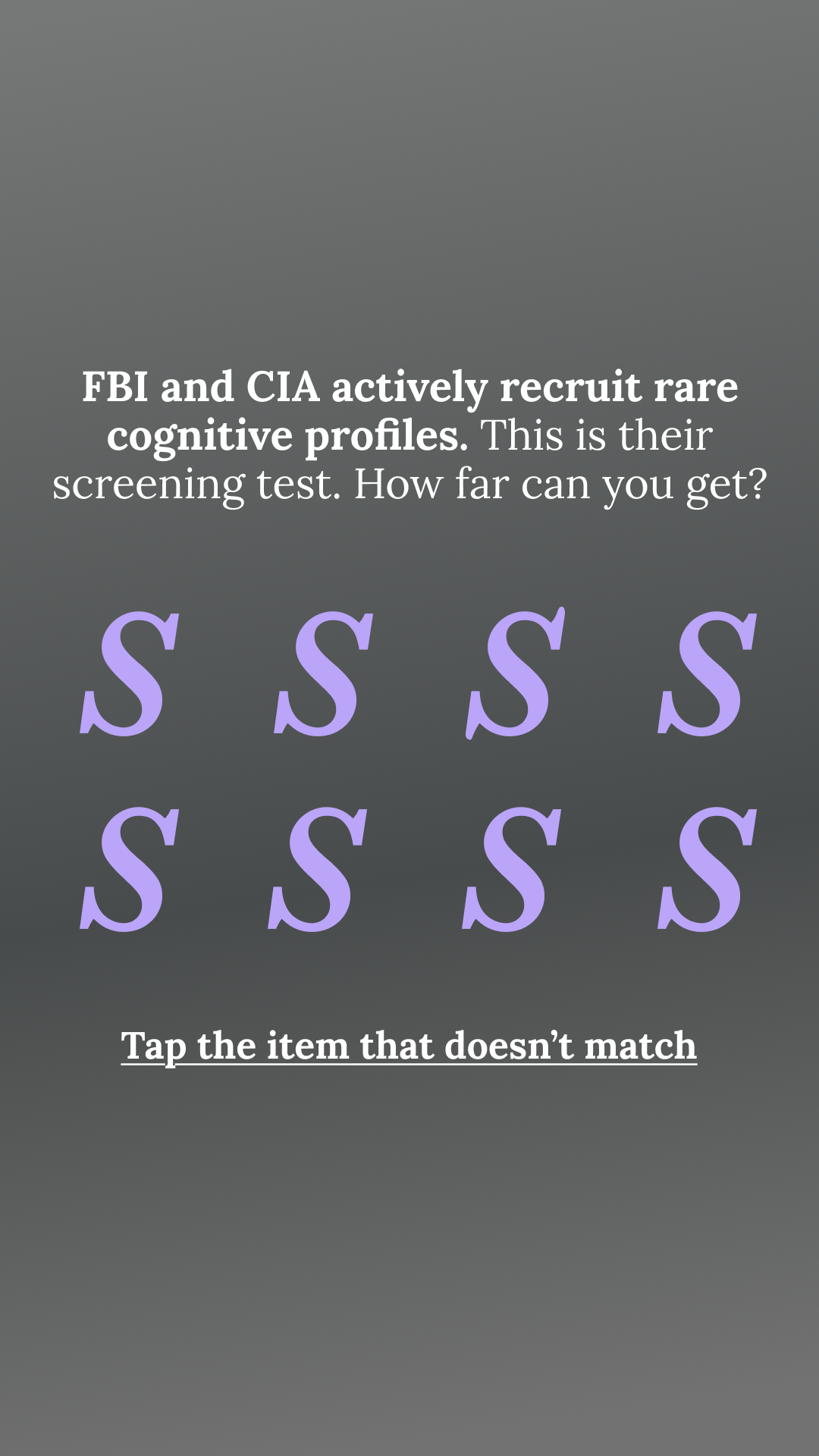Brain Health Check Facebook ad