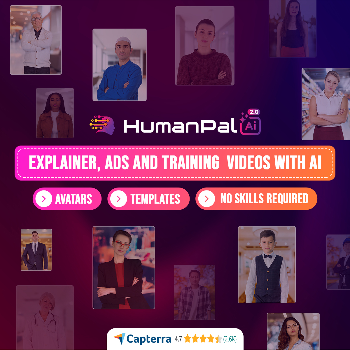 HumanPal Facebook ad