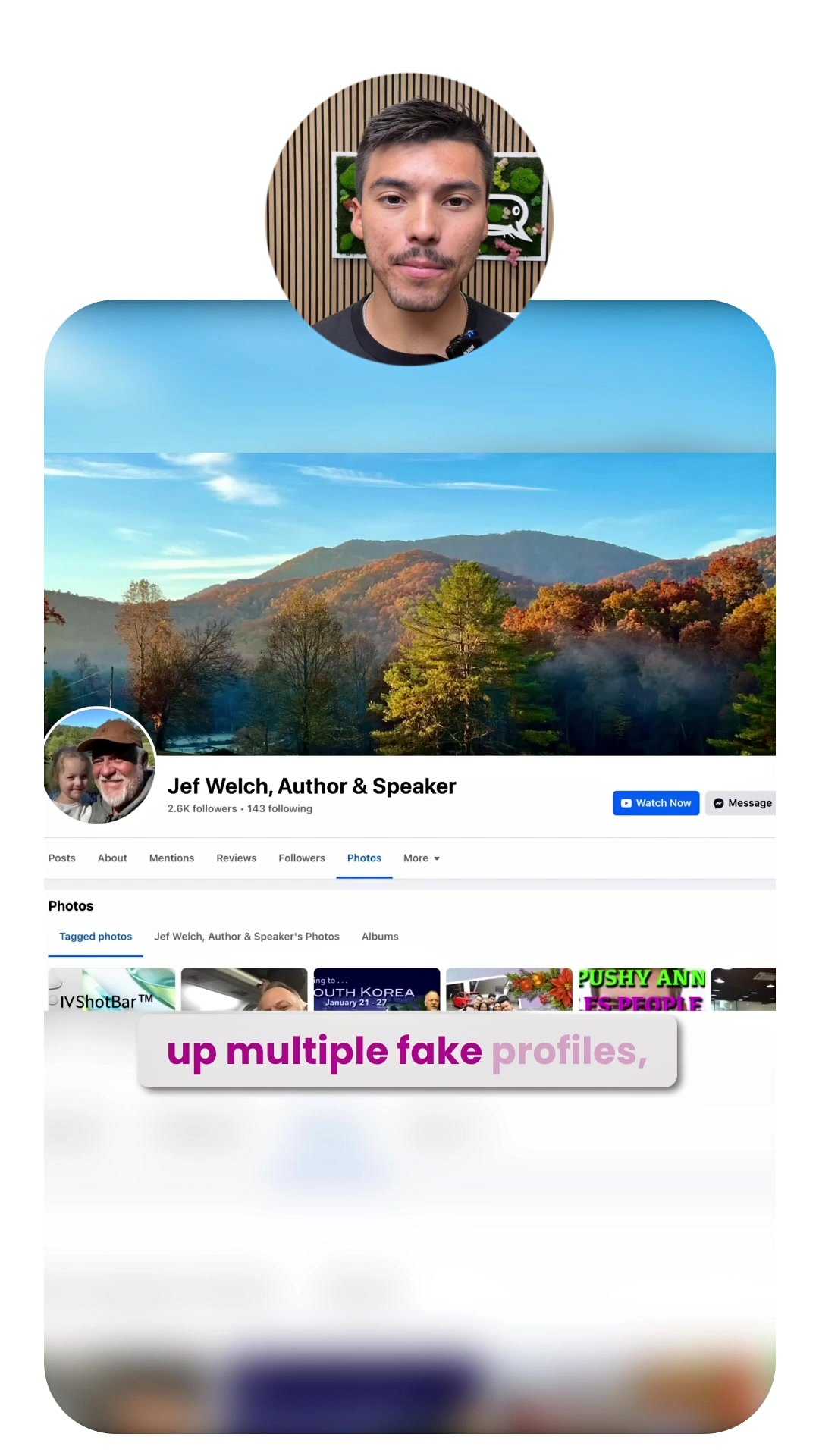 SocialCatfish.com Facebook ad: Find Hidden Social Profiles Instantly