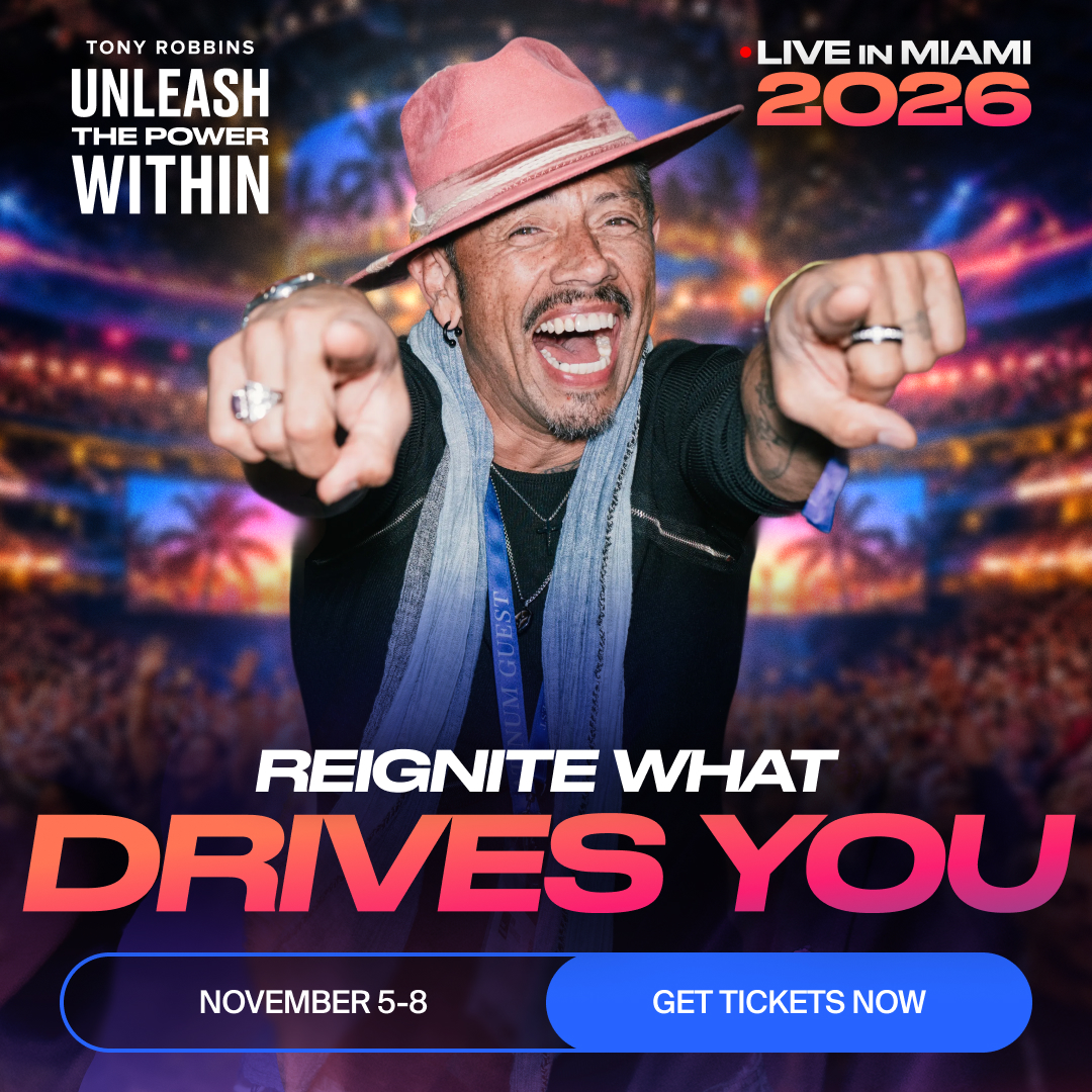 Tony Robbins Facebook ad