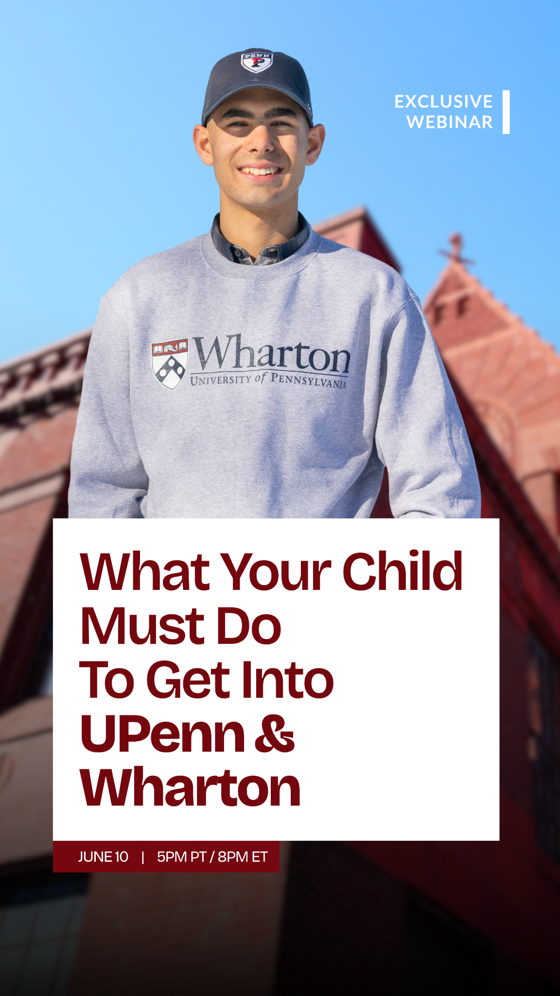 Crimson Education Facebook ad