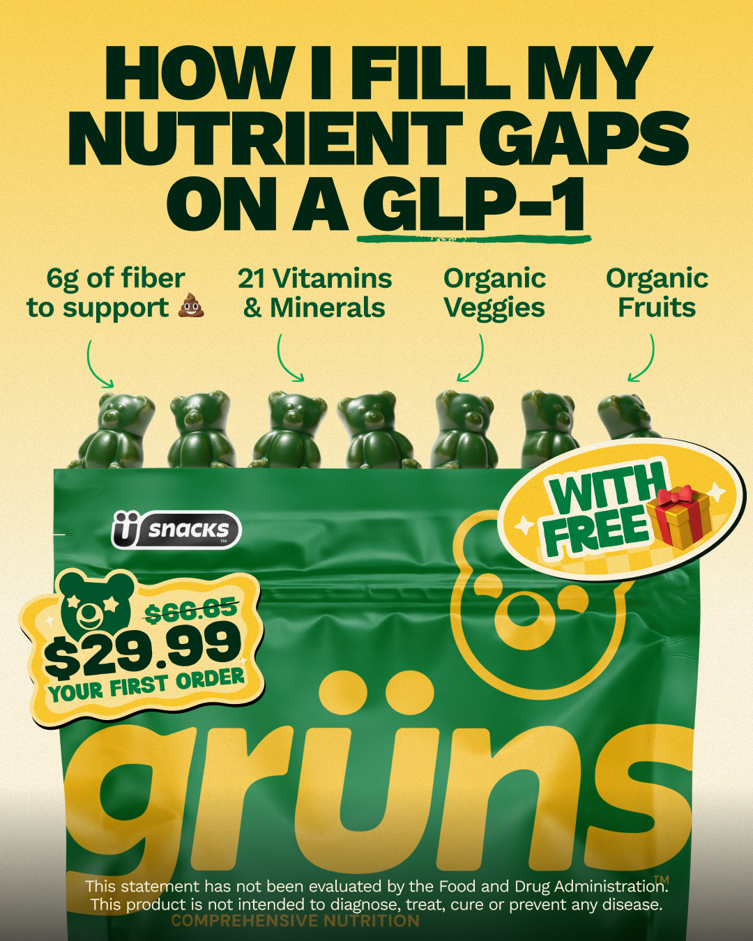 Grüns Facebook ad