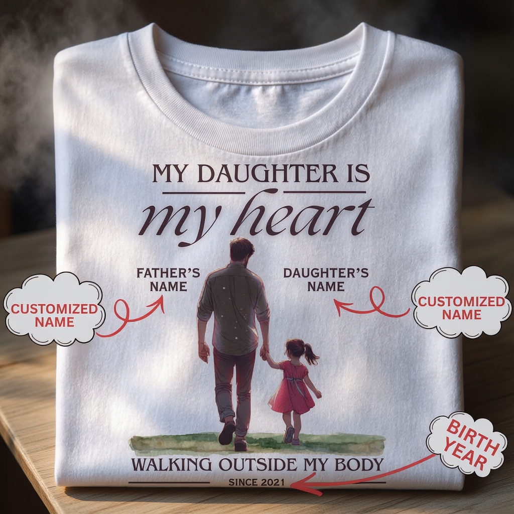 The Veloura Facebook ad: Customized Premium T-shirt