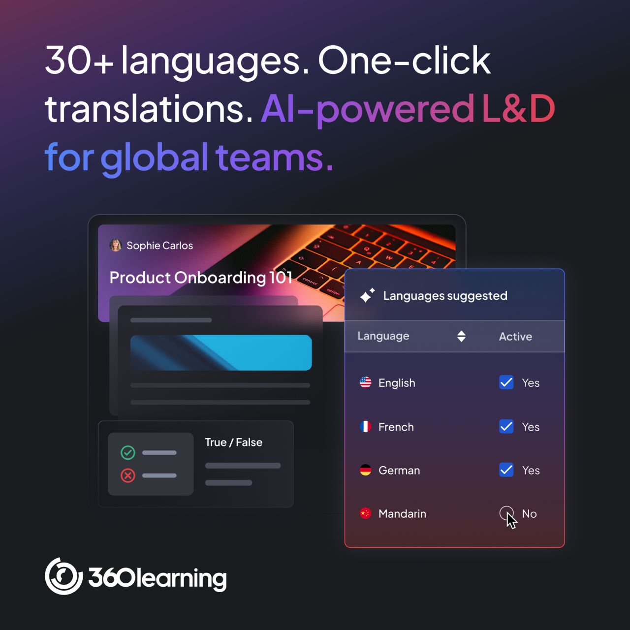 360Learning Facebook ad