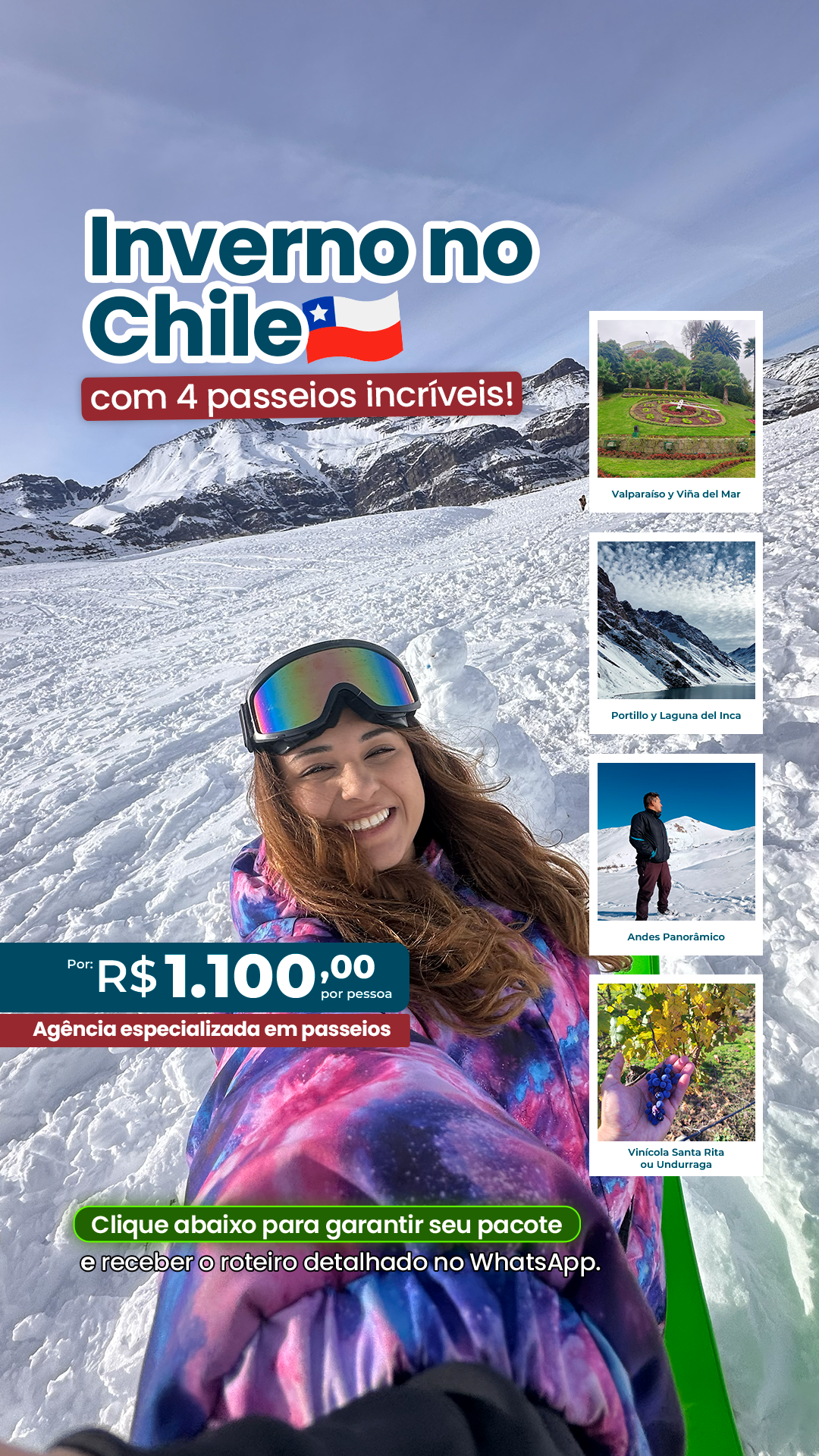 Curtindo Chile Facebook ad