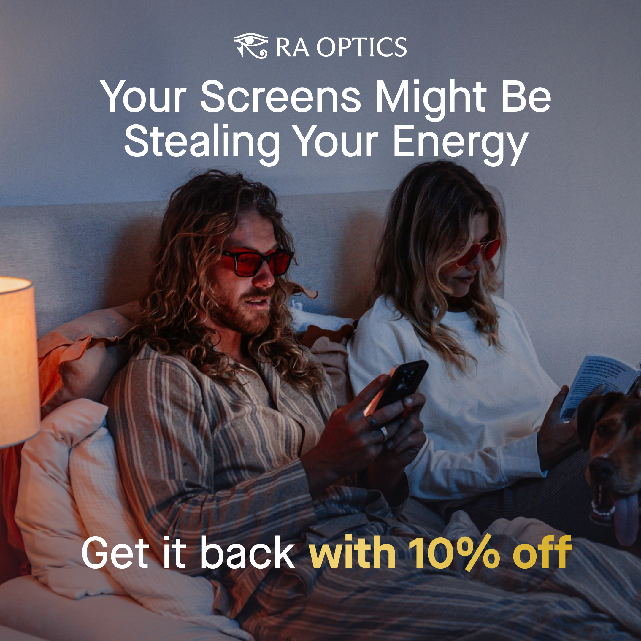 Ra Optics Facebook ad