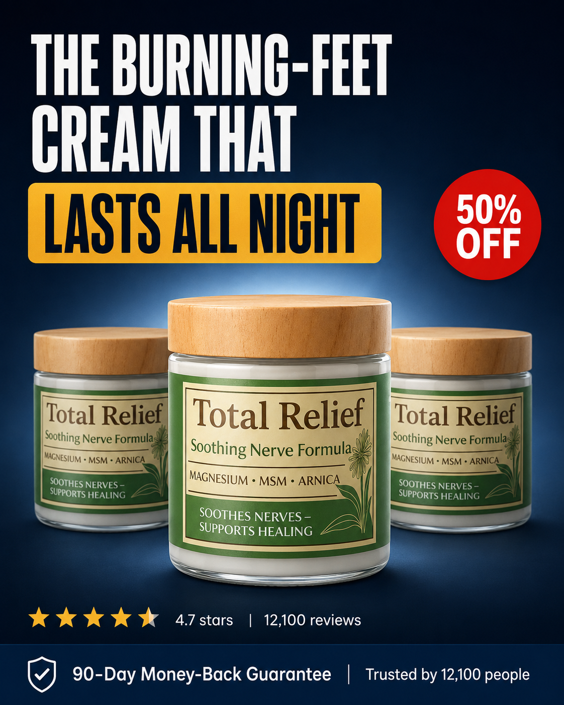 Nerve Pain Support Circle Facebook ad