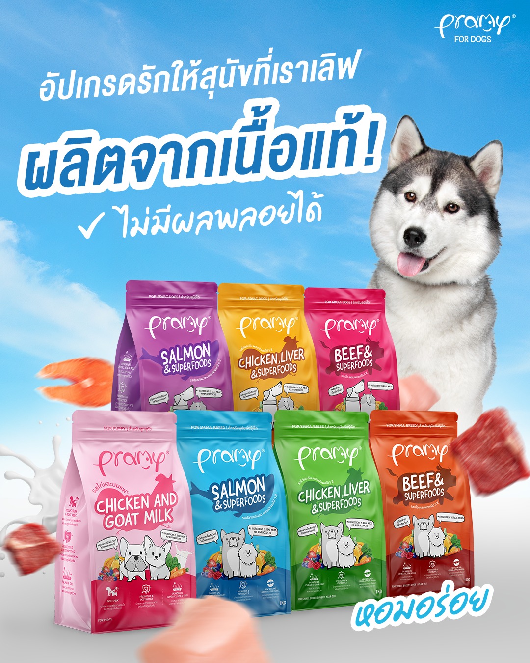 PRAMY PRAMA อาหารสุนัขพรามี่ พราม่า Facebook ad