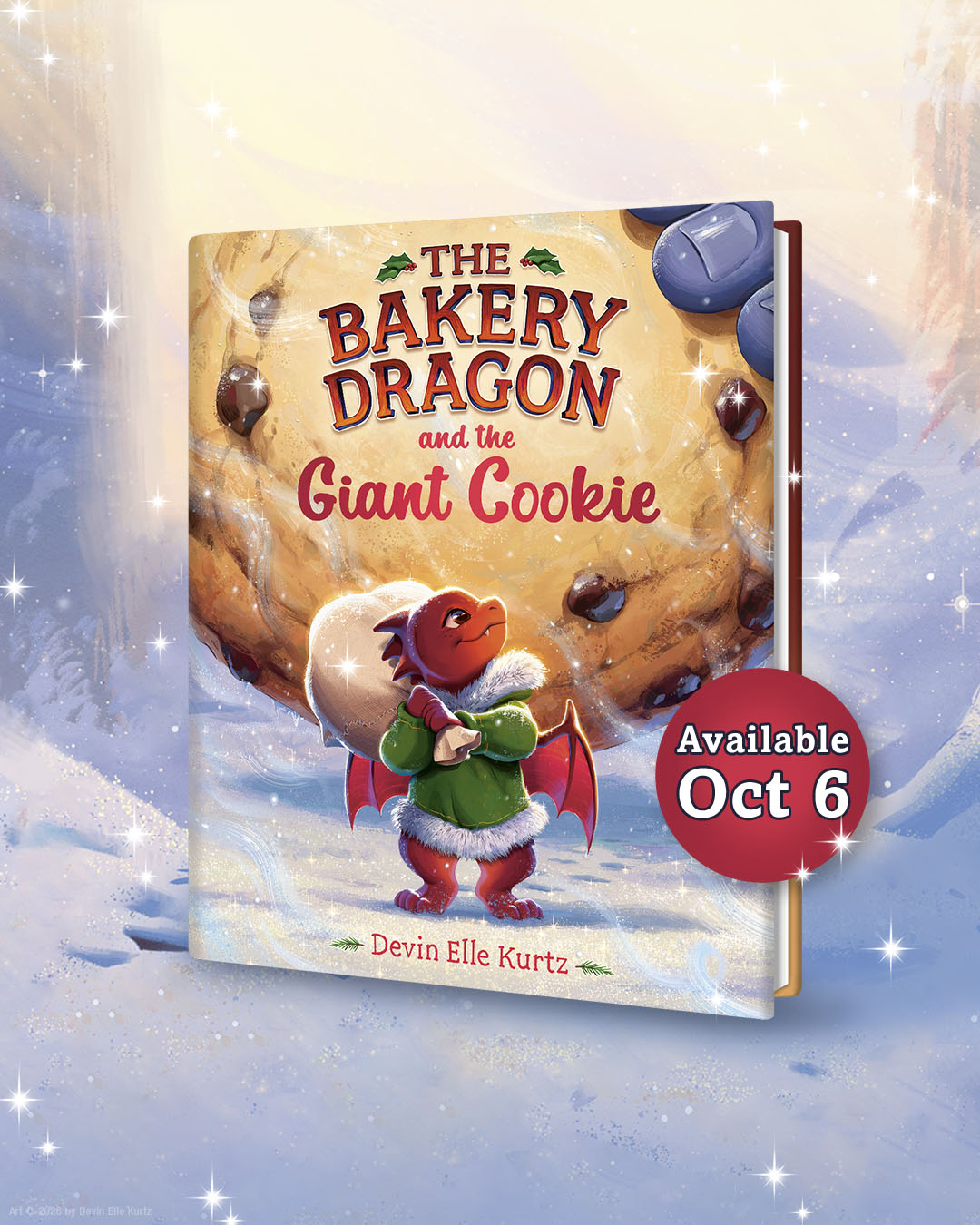 Random House Children's Books Facebook ad: Cozy up with the beloved Bakery Dragon as…