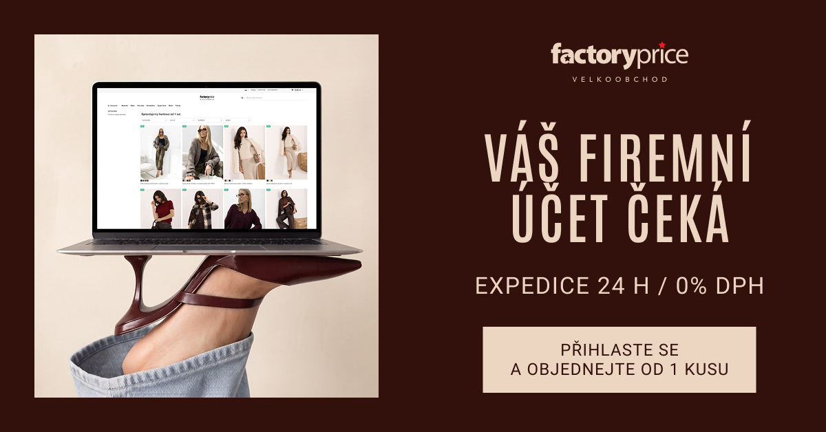 Factoryprice.Hurtownia Facebook ad: Váš firemní účet už čeká