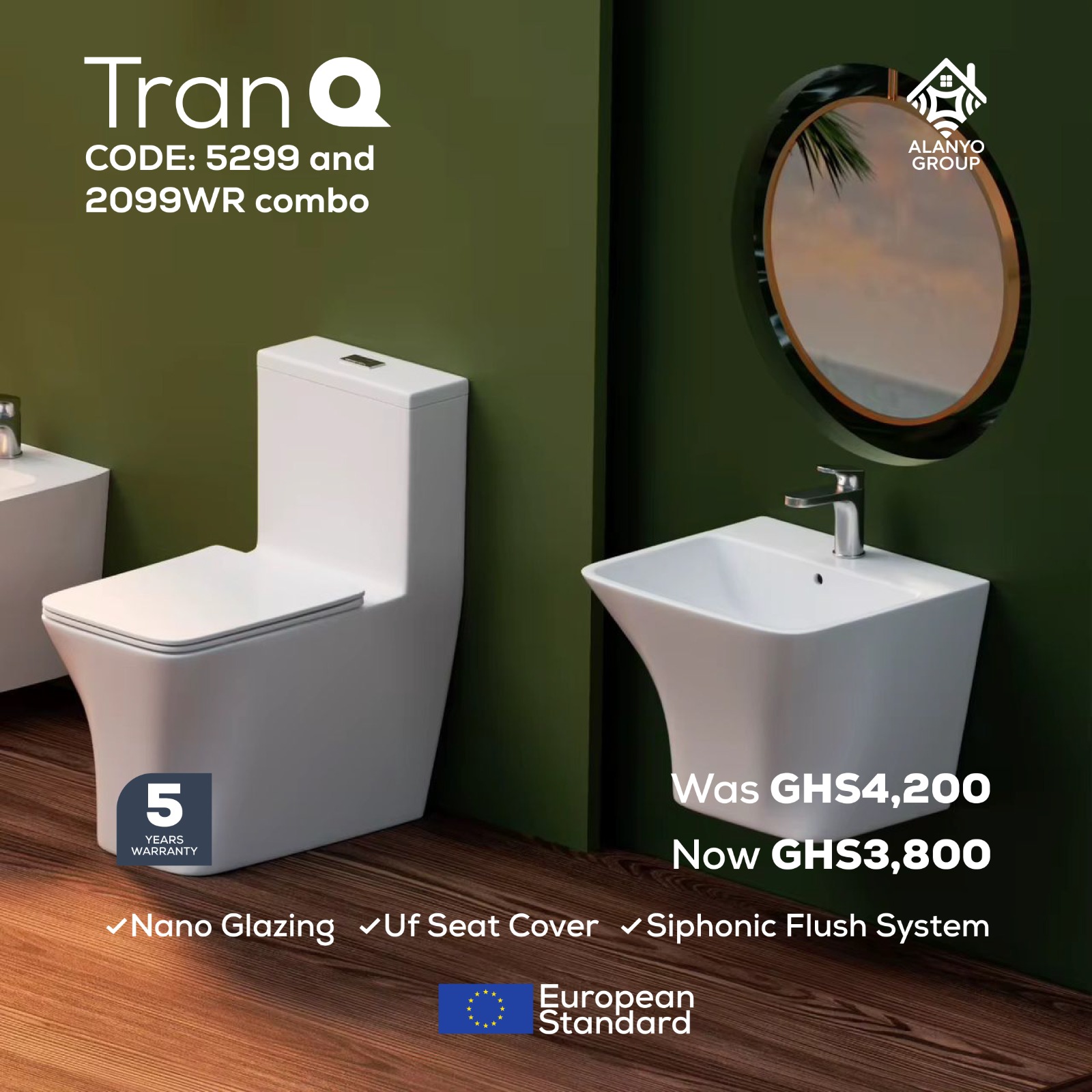 Alanyo Group Facebook ad: Does your bathroom routine feel a little.