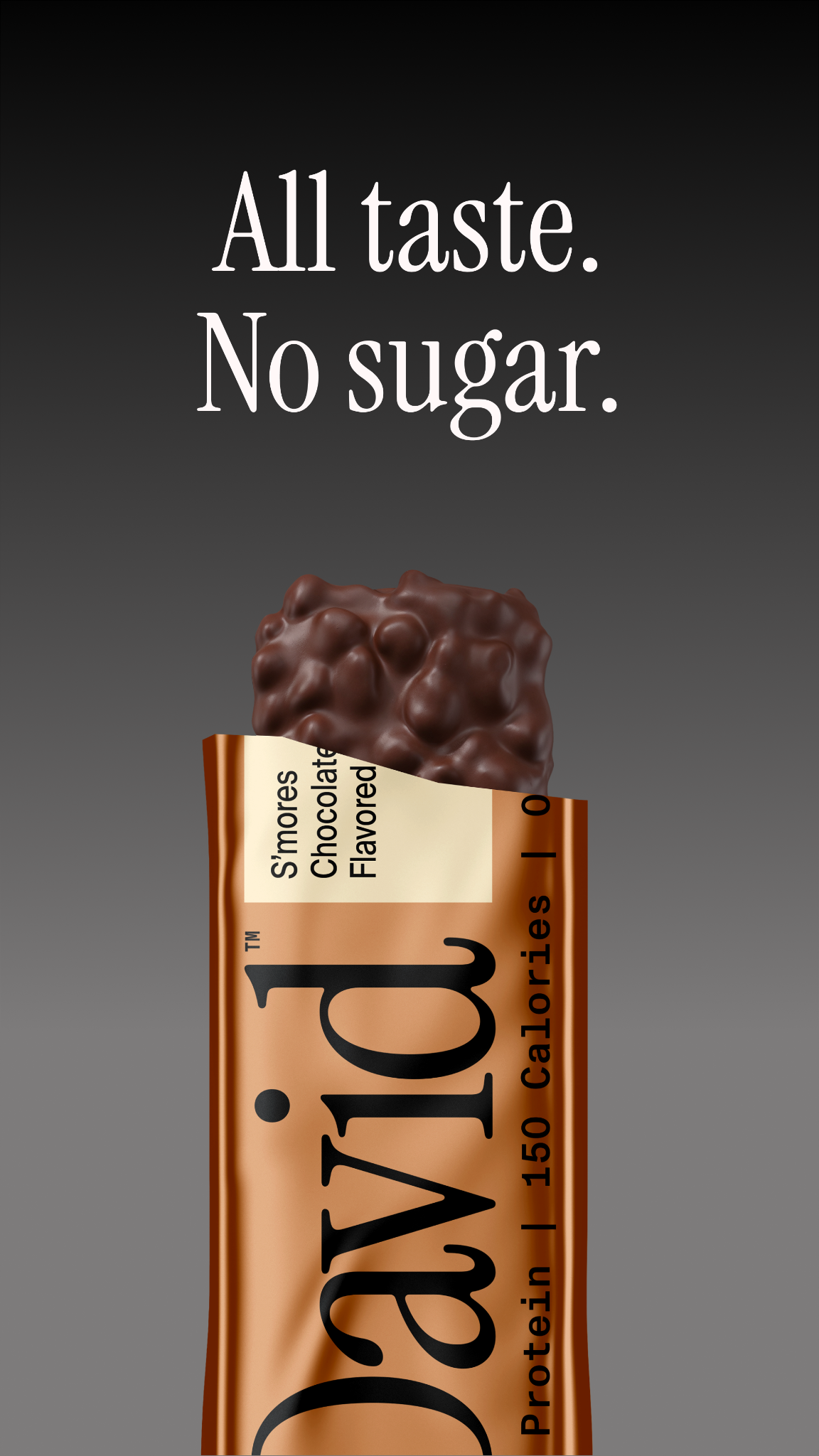 David Protein Facebook ad