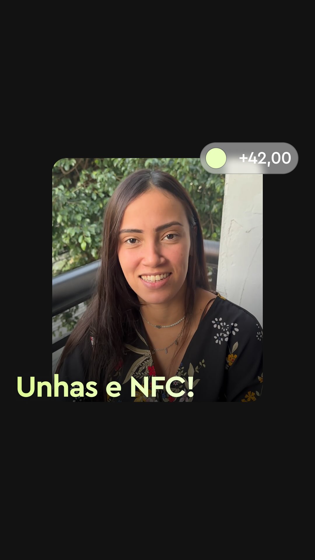 InfinitePay Facebook ad: A cliente queria pagar depois, estava sem dinheiro…