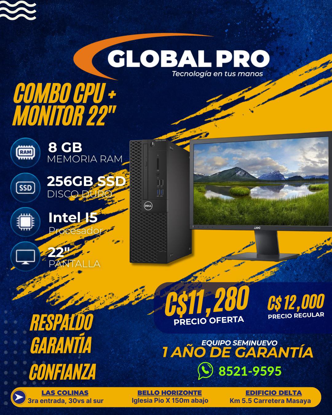 GlobalPro Nicaragua Facebook ad: AGOSTO LLEGA CON TODO A GLOBALPRO