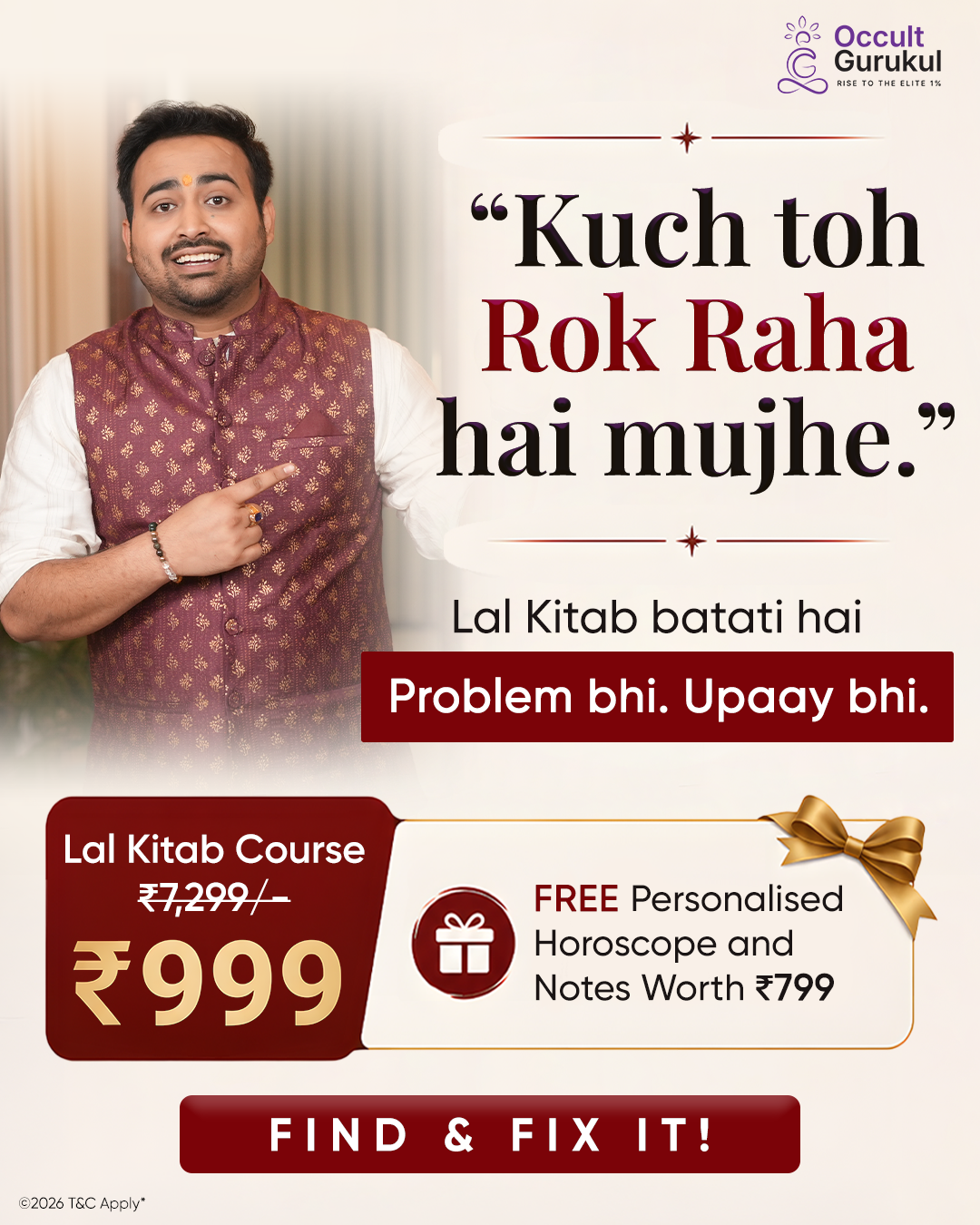 Occult Gurukul Facebook ad