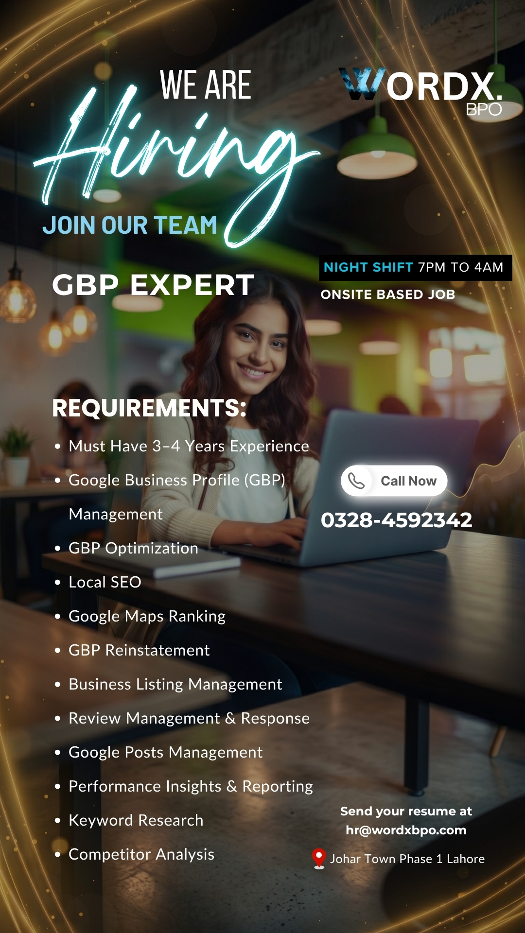 WORDX BPO Facebook ad from Jun 4, 2026