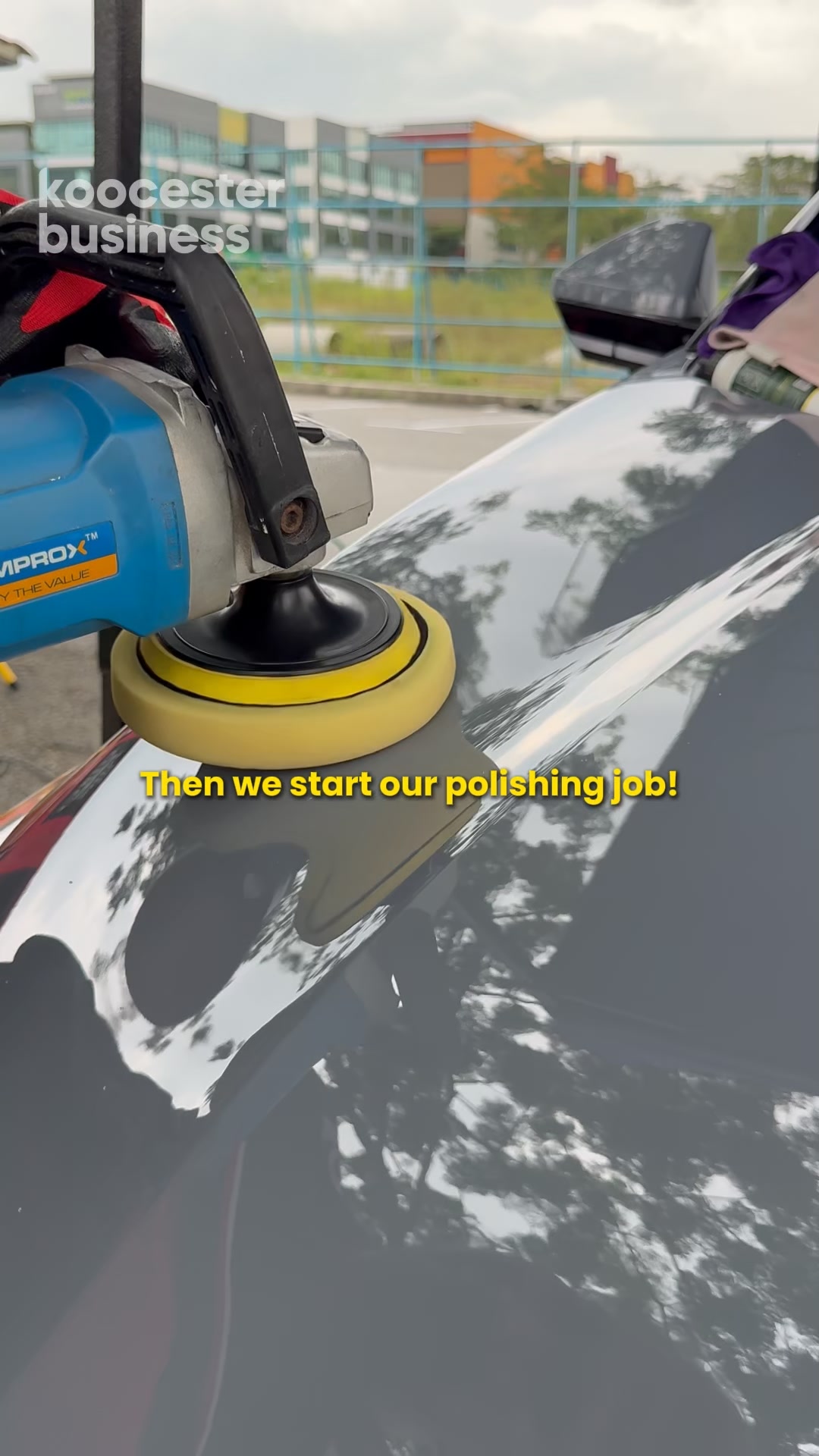 The SHINE Cartel by GH Auto Spa Facebook ad: I WANT POLISH MY CAR!