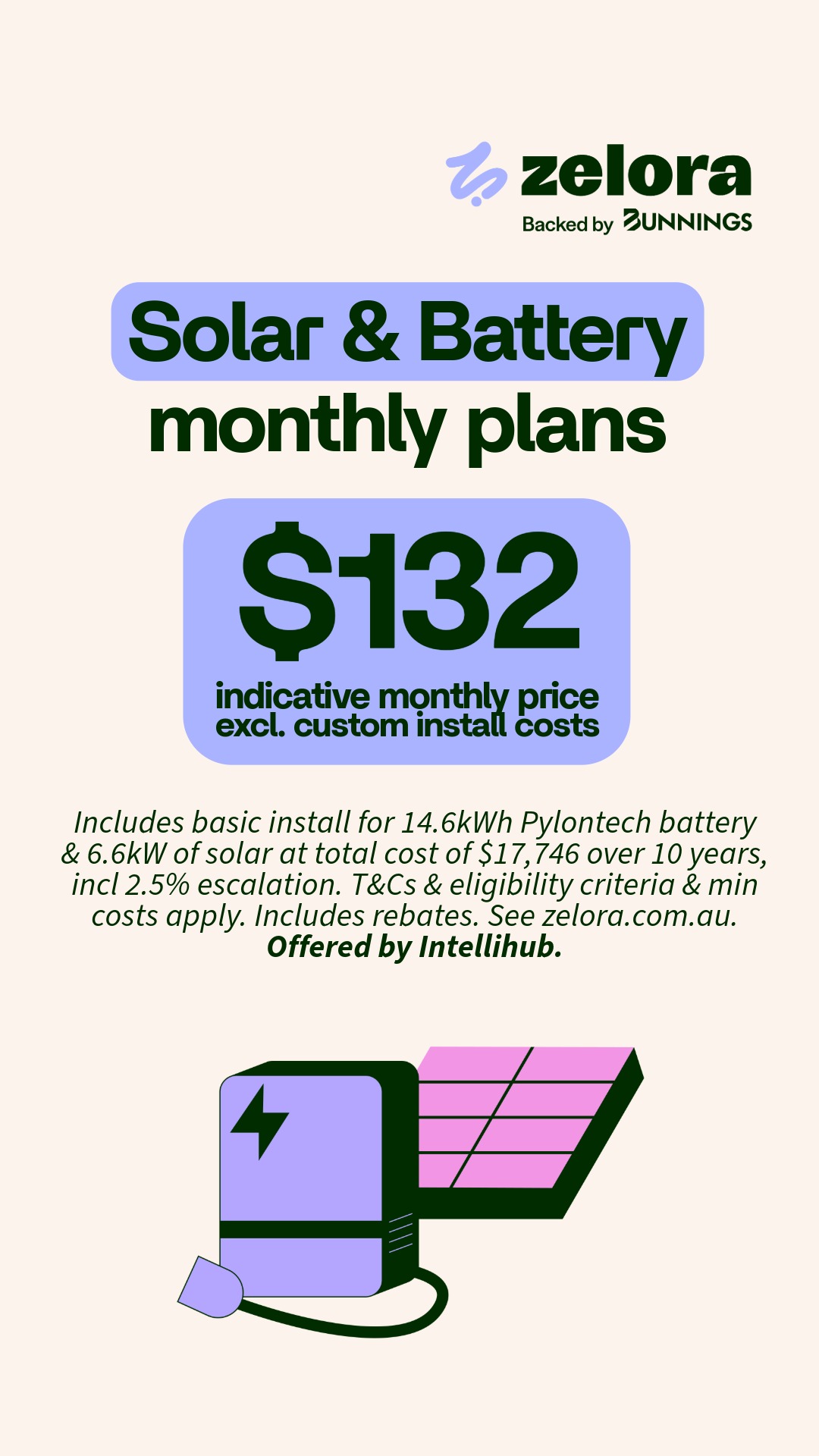 Bunnings Warehouse Australia Facebook ad