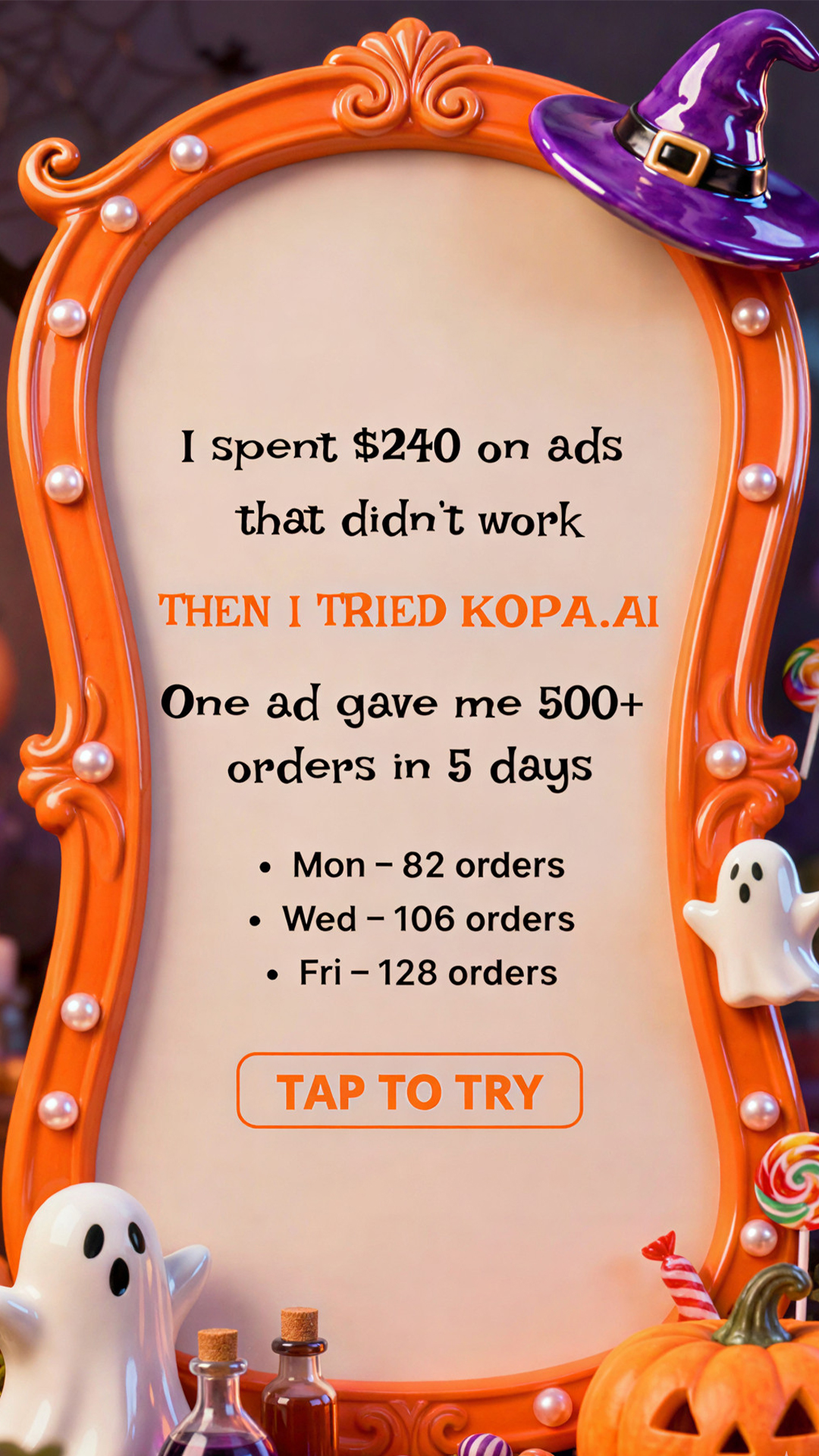 AI tools Facebook ad
