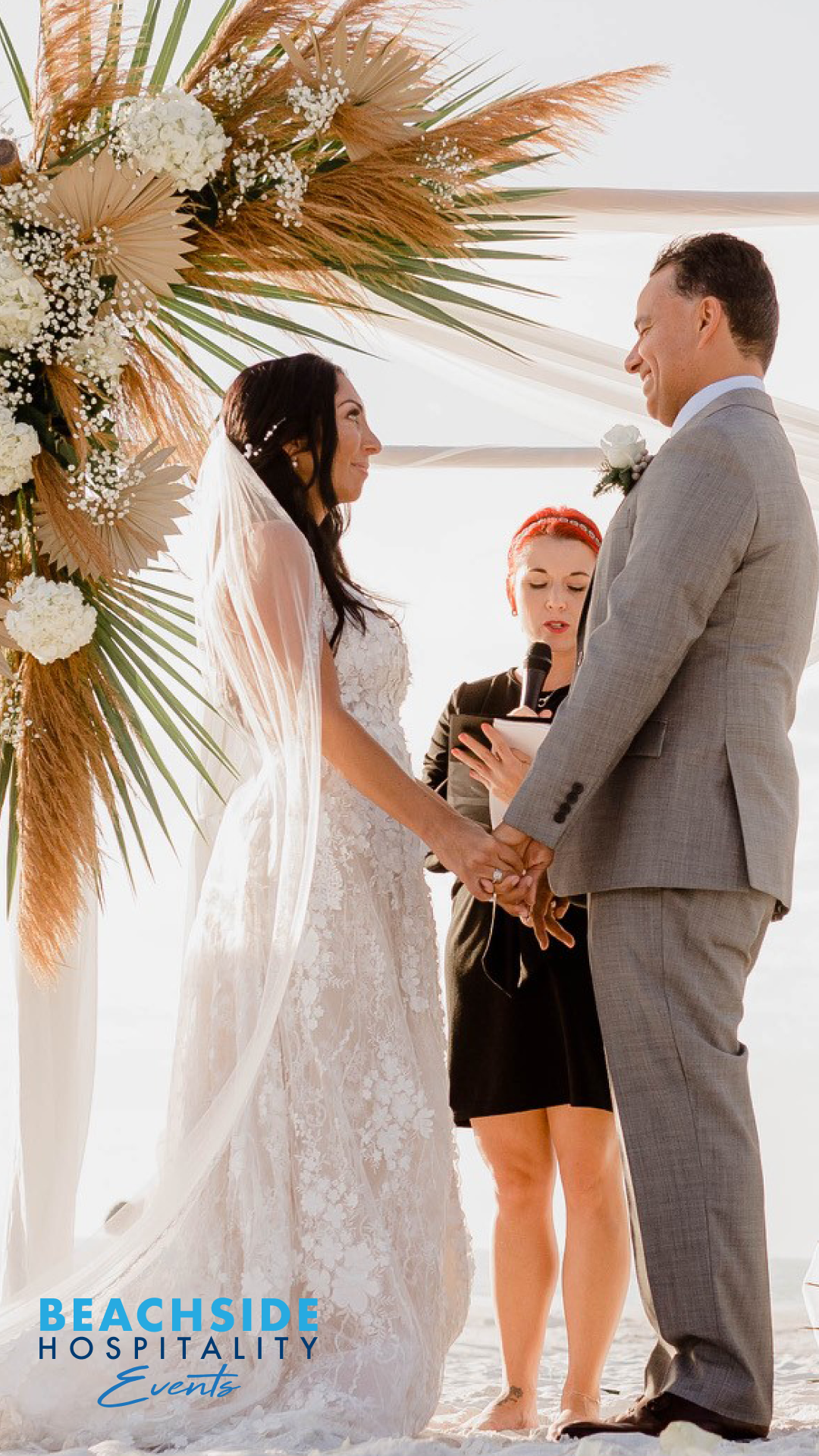 Beachside Hospitality Events Facebook ad: Best Beach Wedding Spots