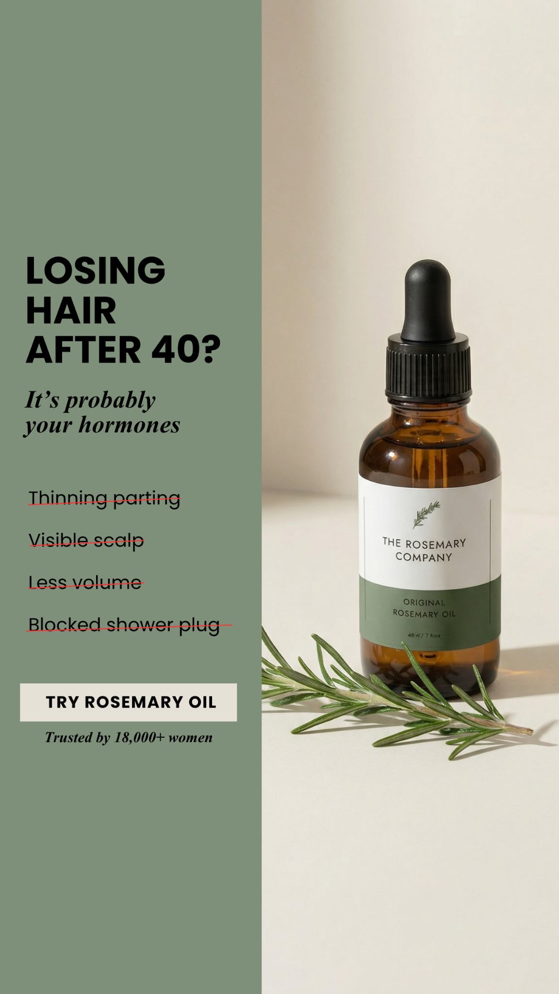 The Rosemary Company Facebook ad