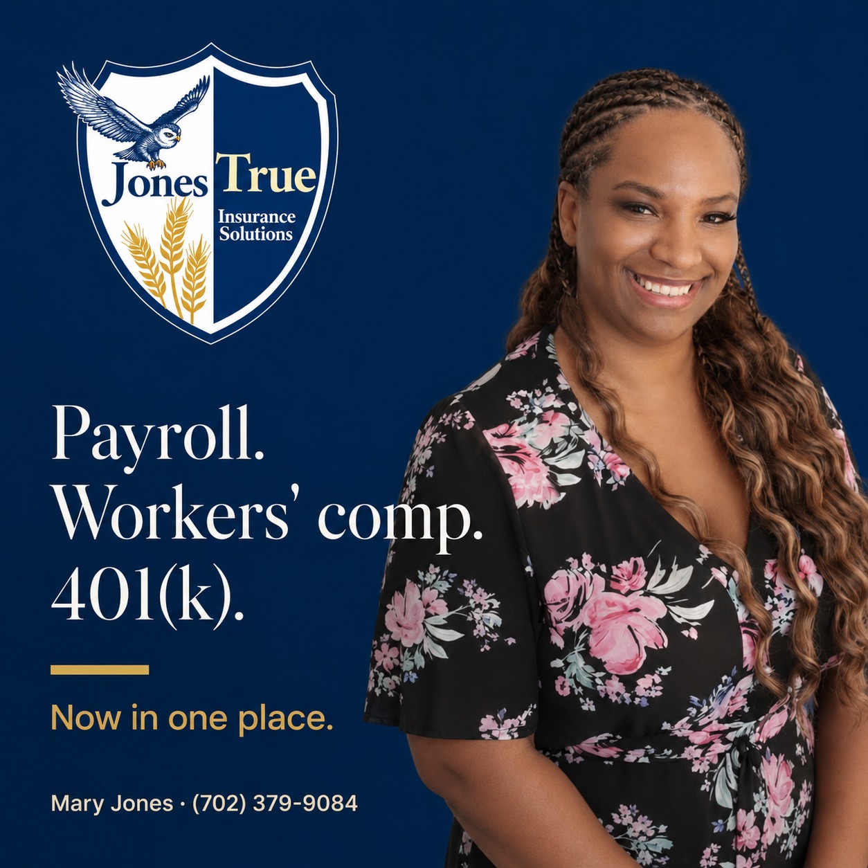Jones True Insurance Solutions  Facebook ad