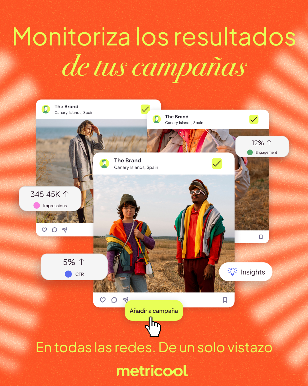 Metricool Facebook ad