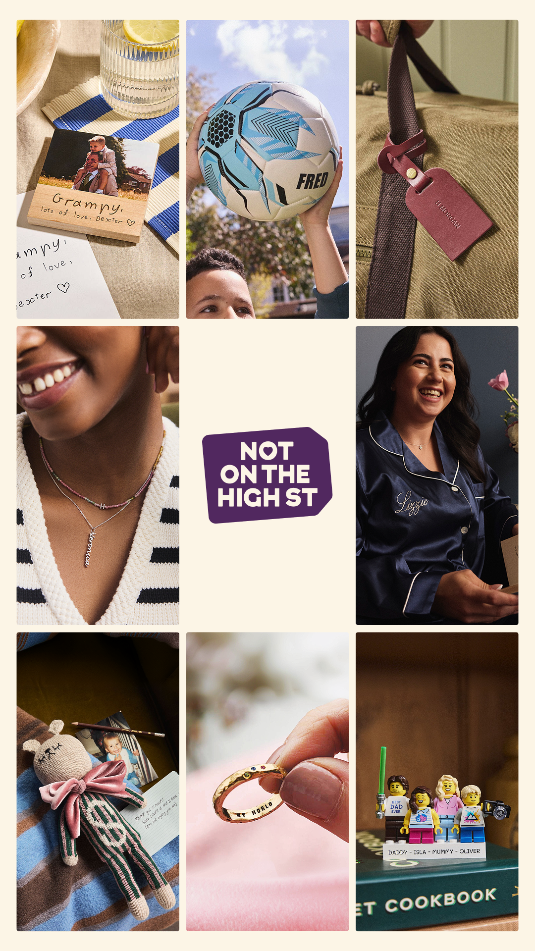 notonthehighstreet Facebook ad
