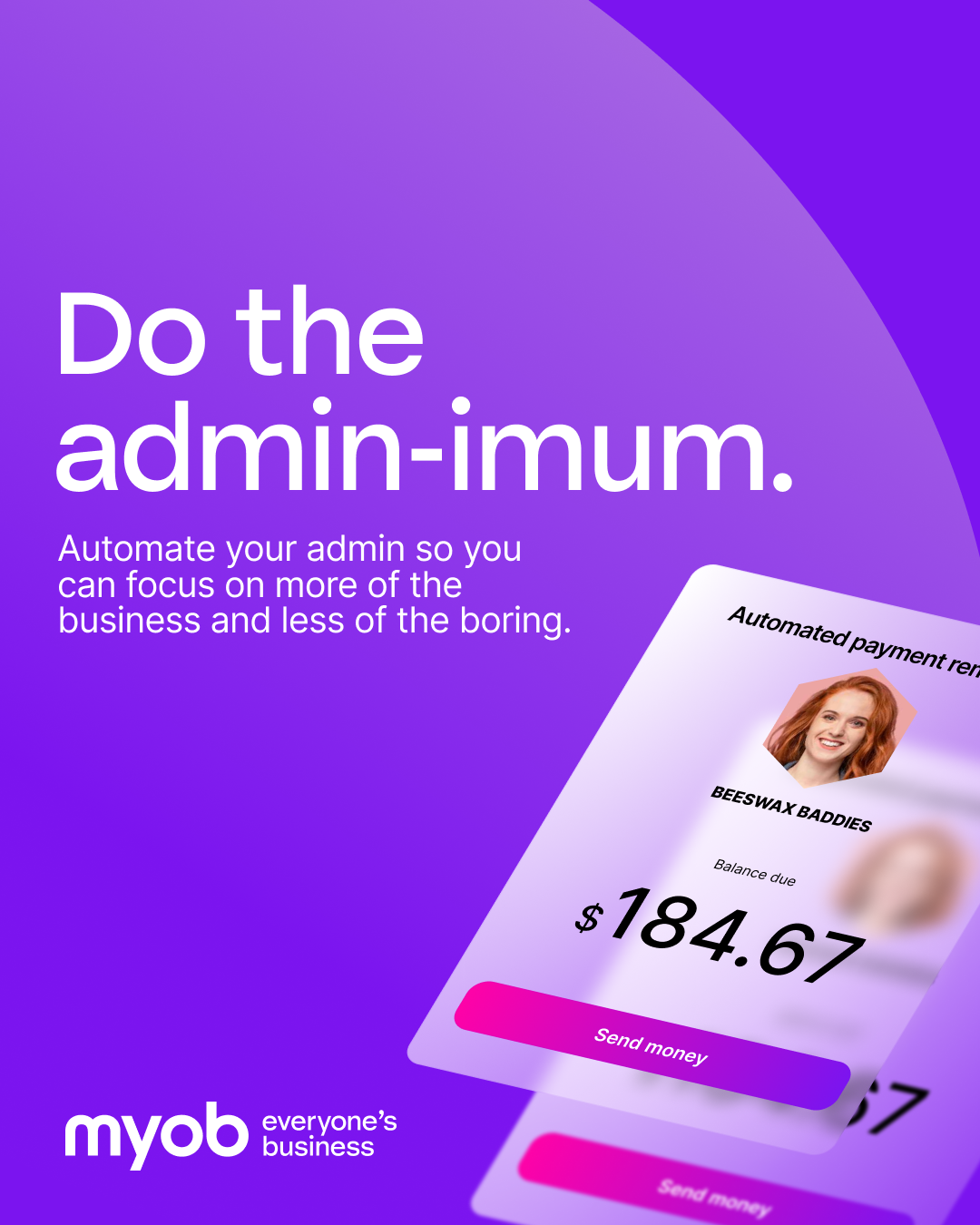 MYOB Facebook ad from Apr 30, 2026