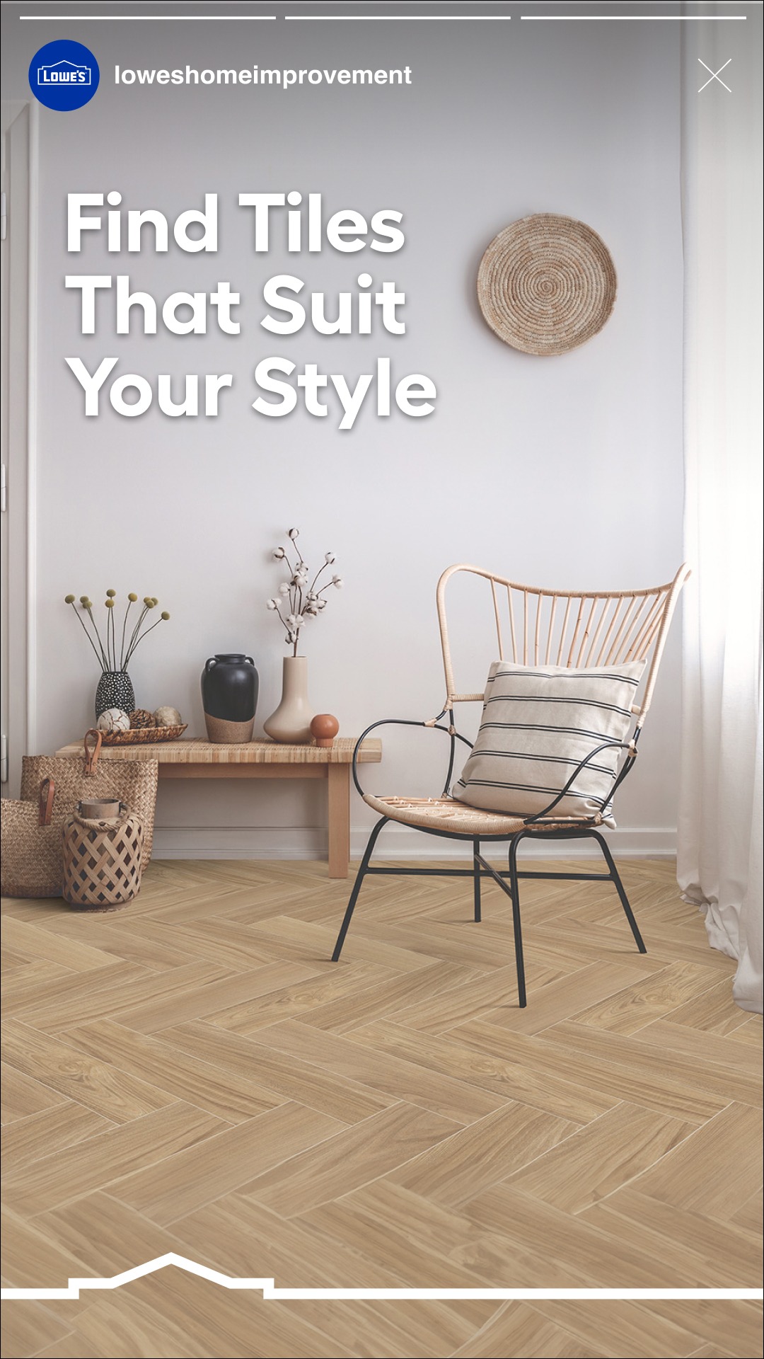 Lowe's Home Improvement Facebook ad