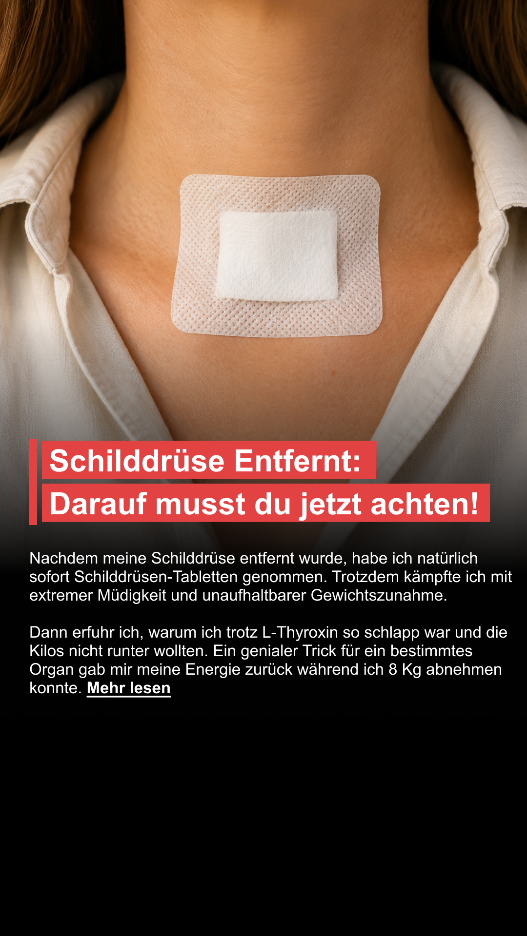 Mission Schilddrüse Facebook ad