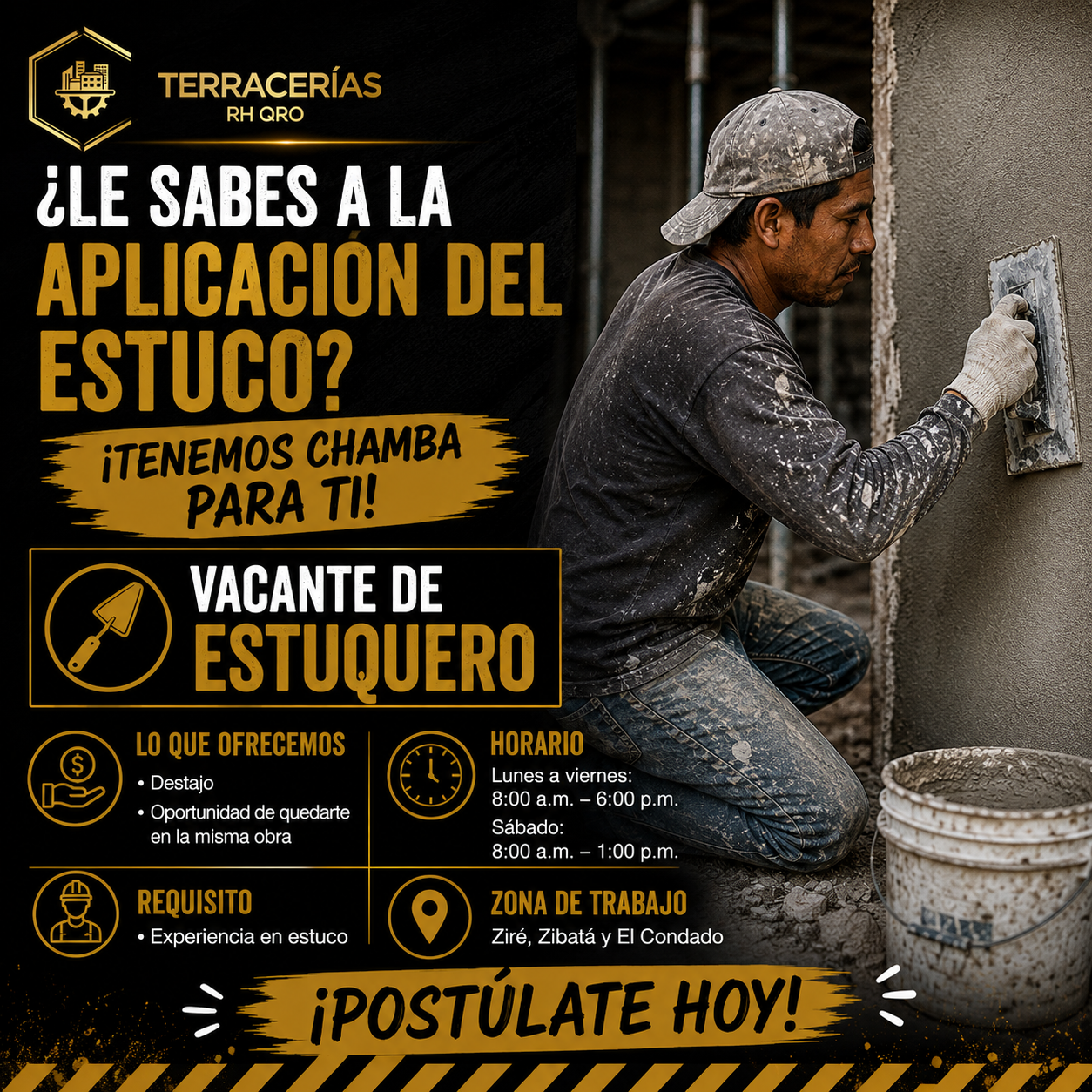 Empleos Terracería RH QRO Facebook ad from Aug 17, 2026