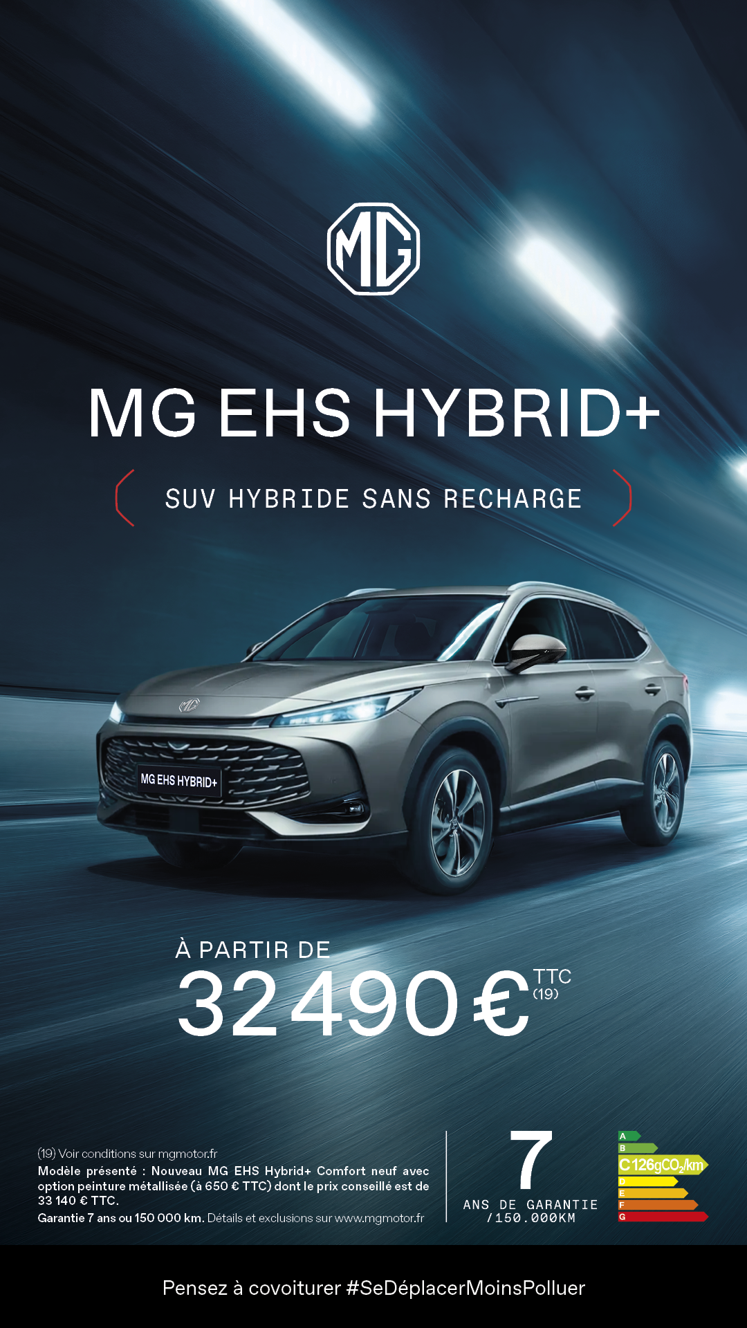 MG Motor France Facebook ad