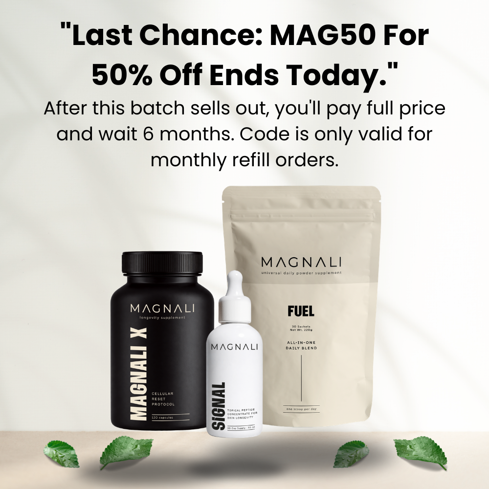 Magnali Health Facebook ad: Magnali: Singapore's Longevity Breakthrough