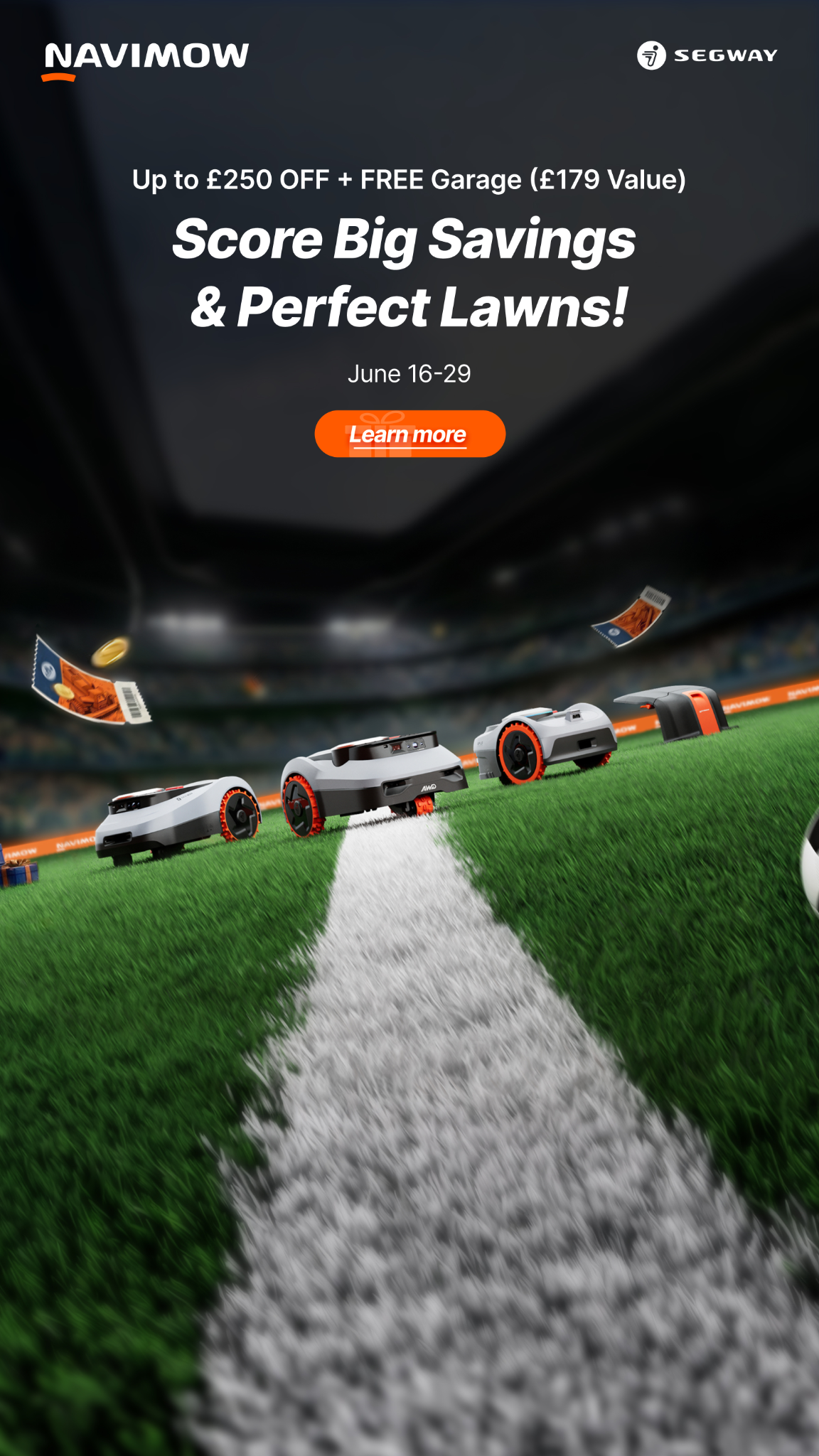Segway Navimow Facebook ad from Jun 16, 2026