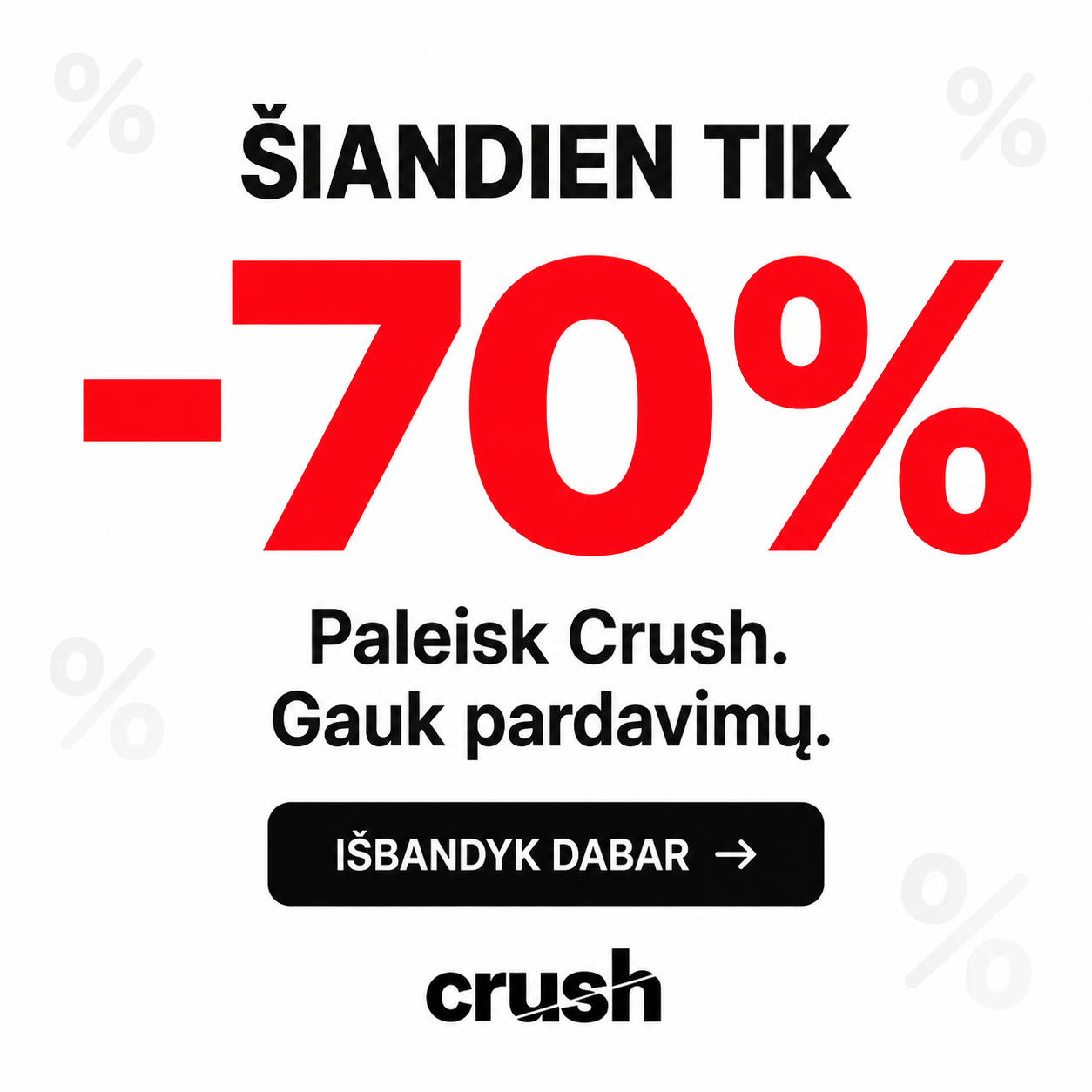 trycrush.ai Facebook ad
