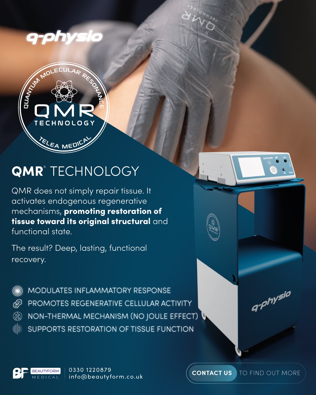 Beautyform Medical Facebook ad: Are you repairing tissue… or truly regenerating it?