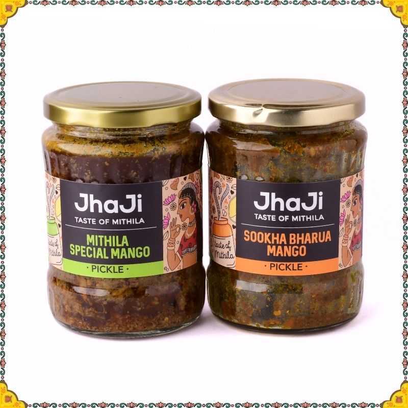 JhaJi Store Facebook ad: Jar kholte hi sabse pehle aam milta hai.