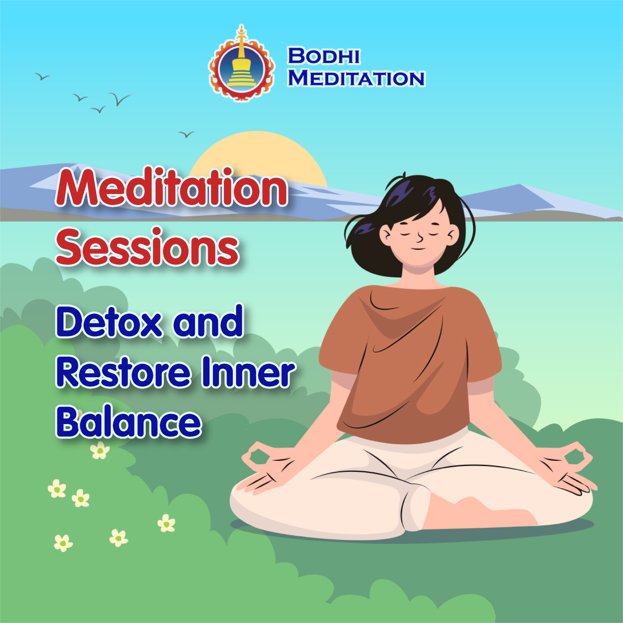 Bodhi Meditation Silicon Valley USA Facebook ad