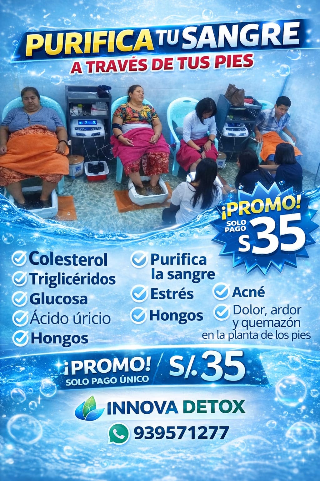 Medix Medical Center Facebook ad: Únicos días en Juliaca