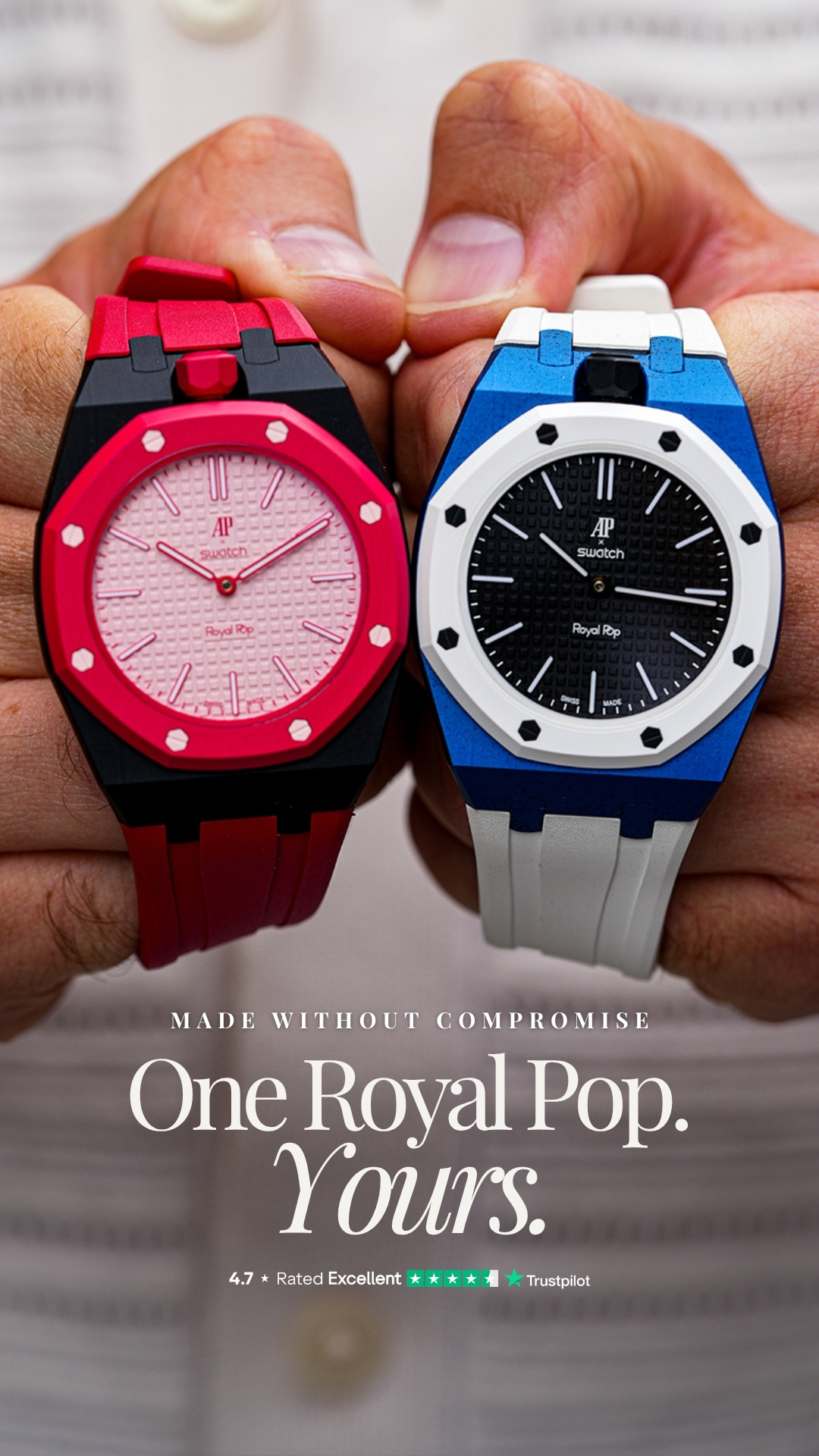 MGB Watches Facebook ad