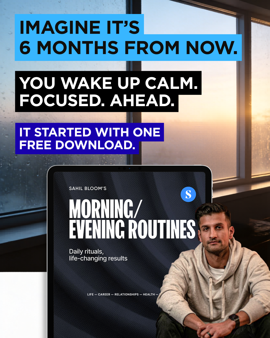Sahil Bloom Facebook ad