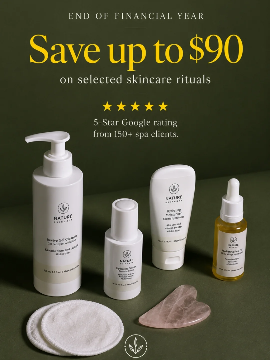 Nature Skin Care Facebook ad