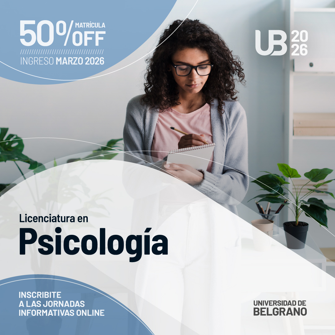Universidad de Belgrano Facebook ad from Oct 2, 2025