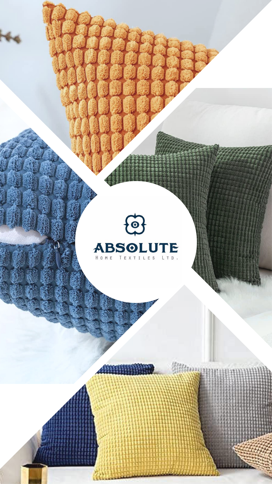 Absolute Home Textiles Facebook ad from Feb 26, 2026
